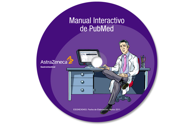 Carátula Manual interactivo PubMed