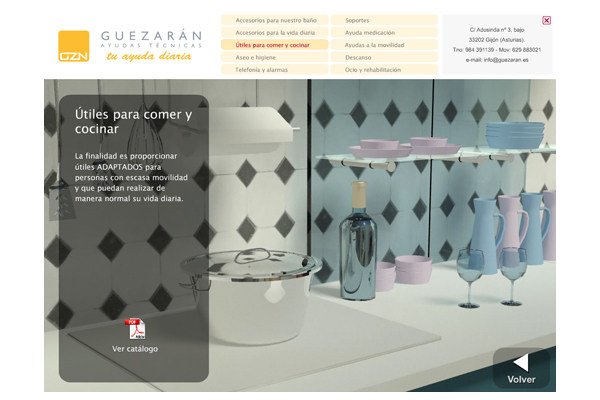 Catálogo de productos Guezarán 2012